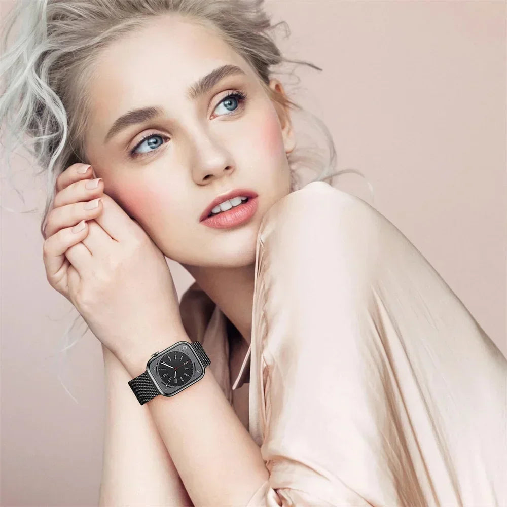 AEROMESH MILANESE LOOP FOR APPLE WATCH (40–49MM) ALL SERIES